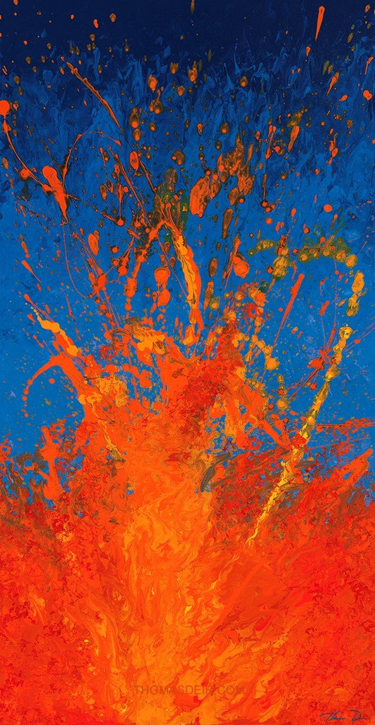 Lava 17 Hearts of Fire Giclee Limited Edition