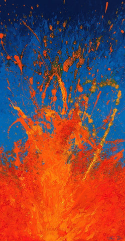 Lava 17 Giclee Canvas Print or Metal Print