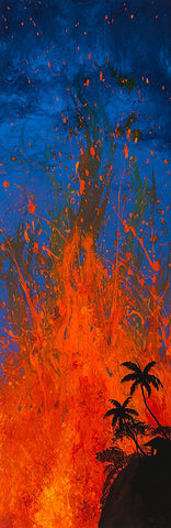 Lava 1 20x60 Painting