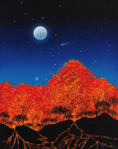 Lava 46 16x20 Painting