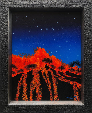 Lava 51 11x14 Framed Painting