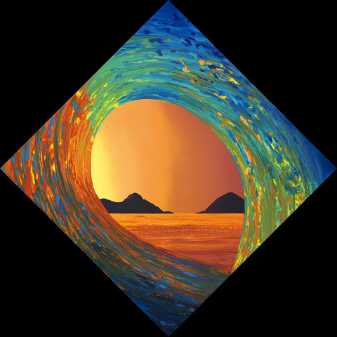 Mokulua Jewel Wave Giclee