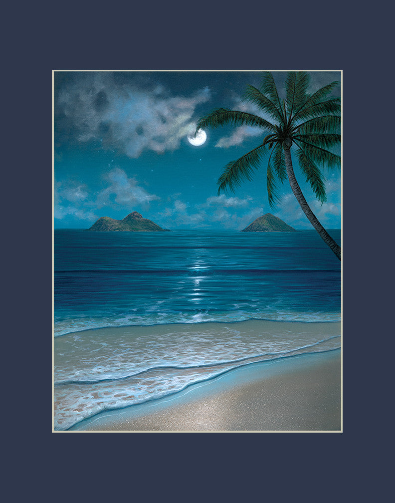 Mokulua Moonbow Hawaii art prints gift print