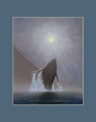 Morning Breach Hawaii art prints gift print