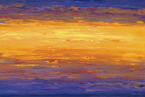 Hawaii Abstract Painting Sunrise