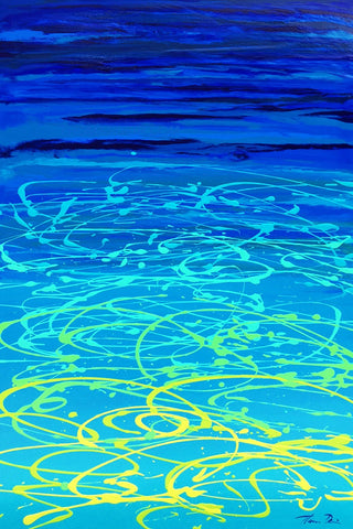 Ocean Reflection 4 Painting