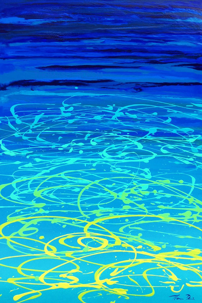 Ocean Reflection 24x48 GW Painting