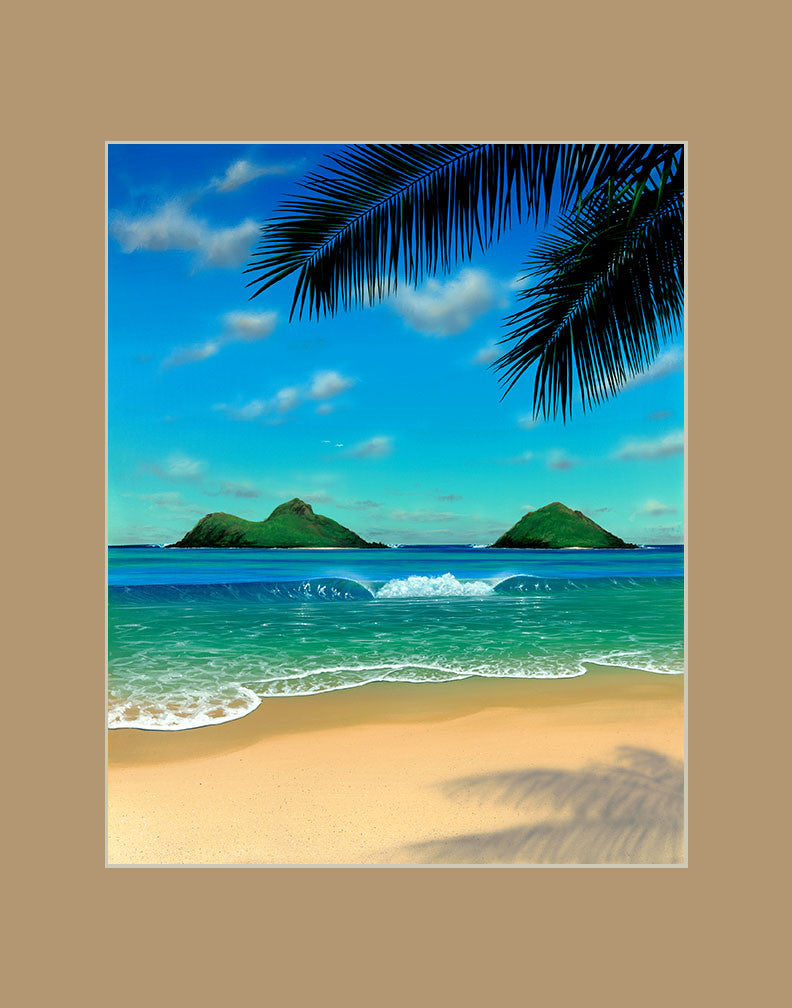 Paradise Hawaii art prints gift print