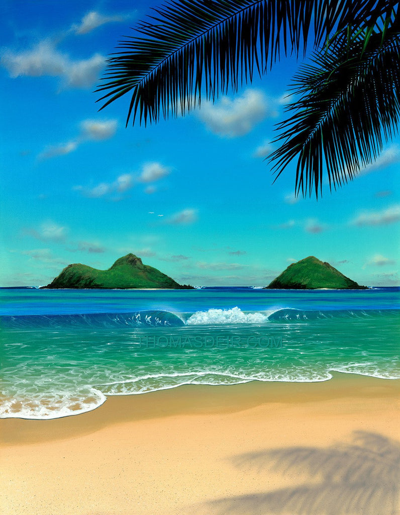 Paradise Hawaii Beach Giclee