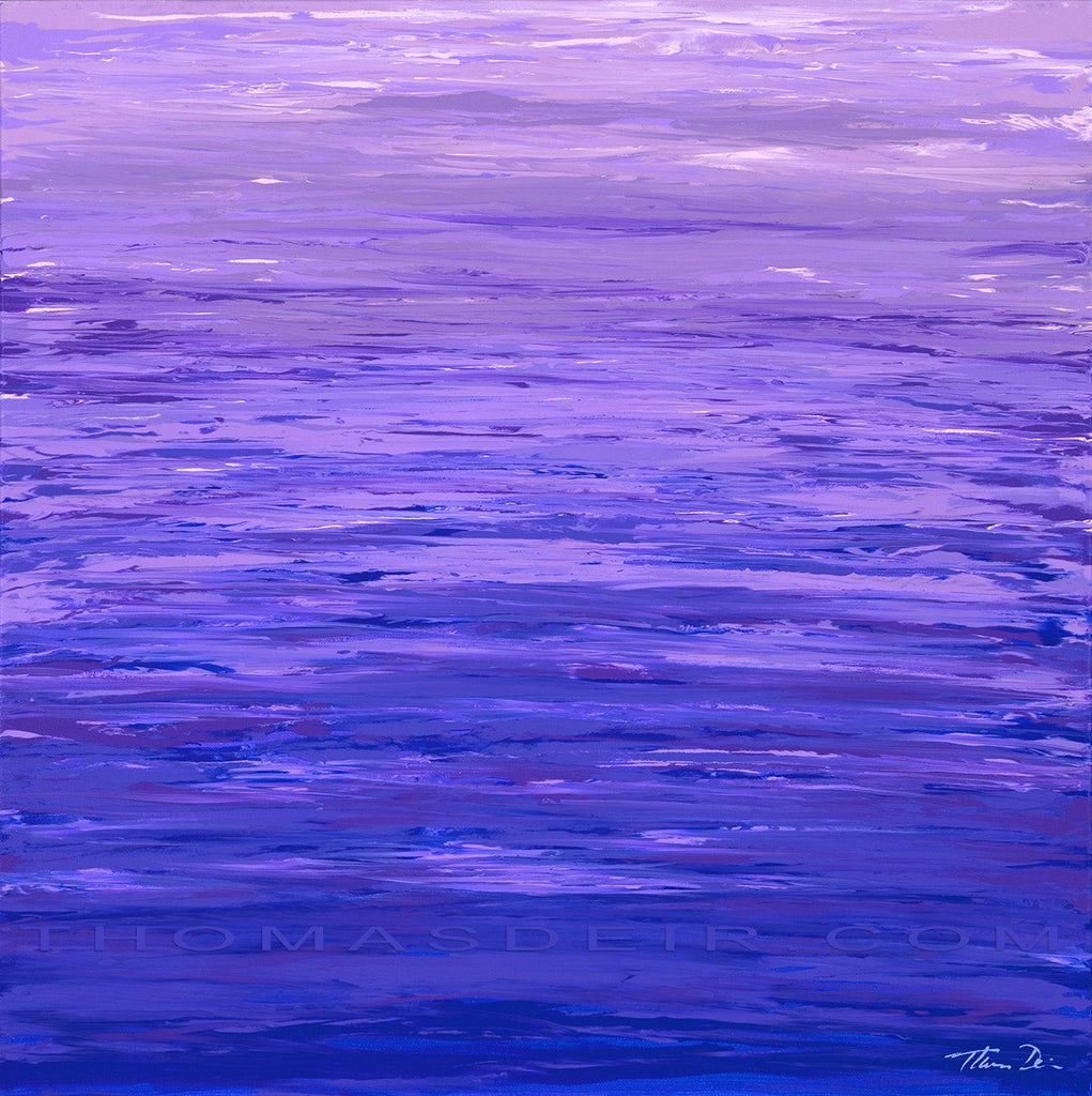 Purple Reflection Giclee