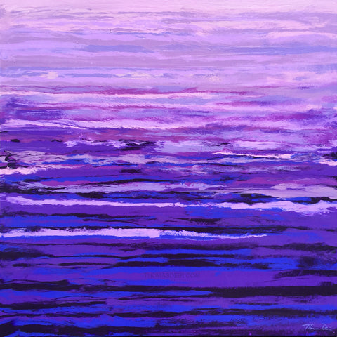 Reflections of Purple Painting
