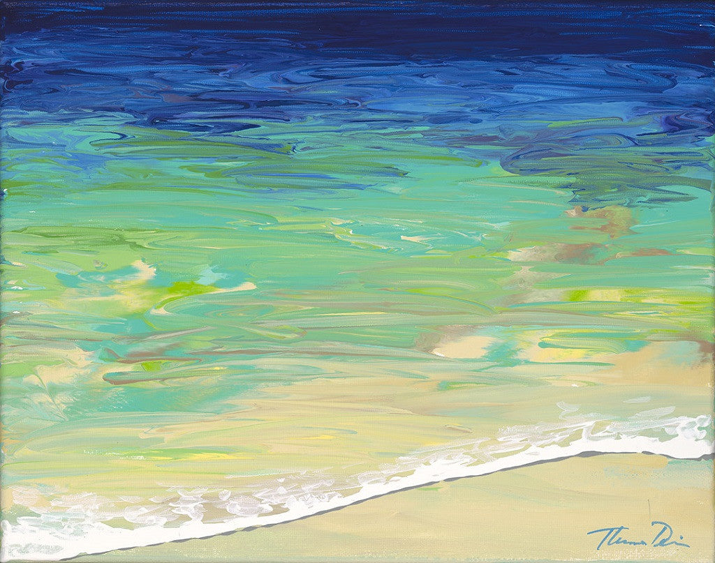 Sea Foam 1 11x14 Painting