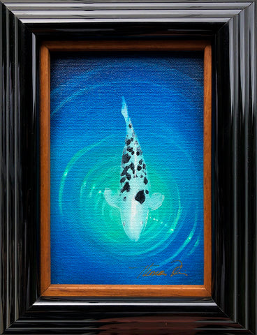 Shiro Bekko Color Sketch 8x10 Framed Painting
