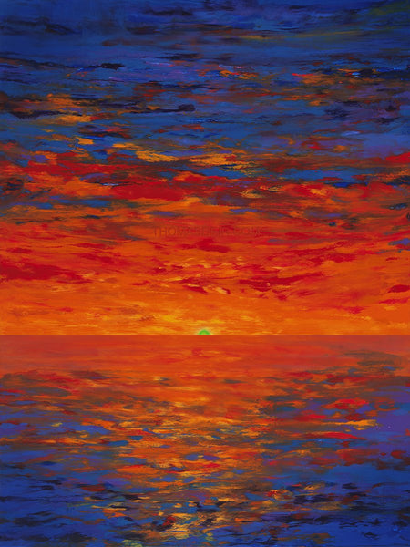 The Green Flash 30x40 GW Painting