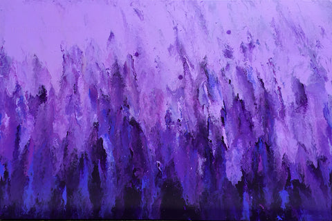 The Purple Forest Painting