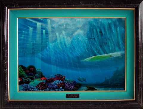 Tunnel Vision 25x17 Framed Painting