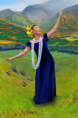 Hula Uplands (Upcountry Maui) Giclee